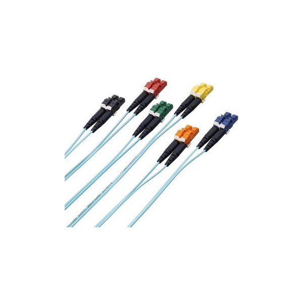 Panduit 2-F OM3 DUPLEX KEYED PATCHCORD, SC-LC (KEY B-RED) 2M, FXE3-10BM2